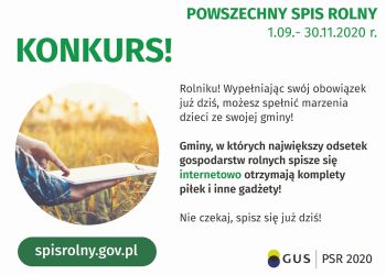 POWSZECHNY SPIS ROLNY - konkurs