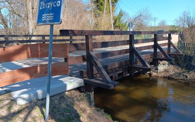 REMONT MOSTU W MIEJSCOWOŚCI WINDORP