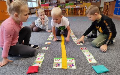 PRZEDSZKOLE NR 1 W BRUSACH: Kolejne zajęcia psychoruchowe w ramach programu Gmina Brusy stawia na przedszkolaków w Przedszkolu nr 1 w Brusach