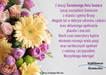 Z OKAZJI ŚWIATOWEGO DNIA SENIORA