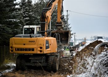 BUDOWA KANALIZACJI DESZCZOWEJ W BRUSACH – KOLEJNY ETAP
