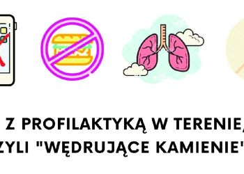 "WĘDRUJĄCE KAMIENIE" - ZABAWA I PROMOCJA ZDROWIA