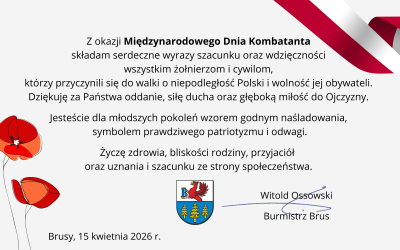 Z okazji Międzynarodowego Dnia Kombatanta