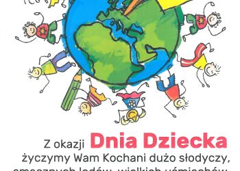 Sołtys i Rada Sołecka Orlika ślą życzenia z okazji Dnia Dziecka