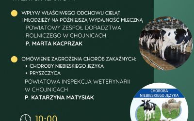 SPOTKANIE INFORMACYJNE DLA ROLNIKÓW
