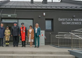 OTWARCIE NOWO WYBUDOWANEJ ŚWIETLICY WIEJSKIEJ I REMIZY OSP W GŁÓWCZEWICACH