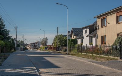 BUDOWA ULIC SŁONECZNEJ I MARII LUDWIKI W LEŚNIE NA FINISZU