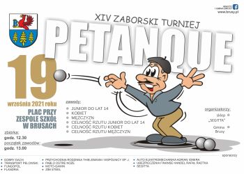 XIV Zaborski Turniej PETANQUE - zapraszamy do udziału!